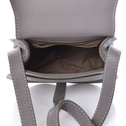 Chloe Calfskin Mini Marcie Round Crossbody Bag Cashmere Grey 5 of 13