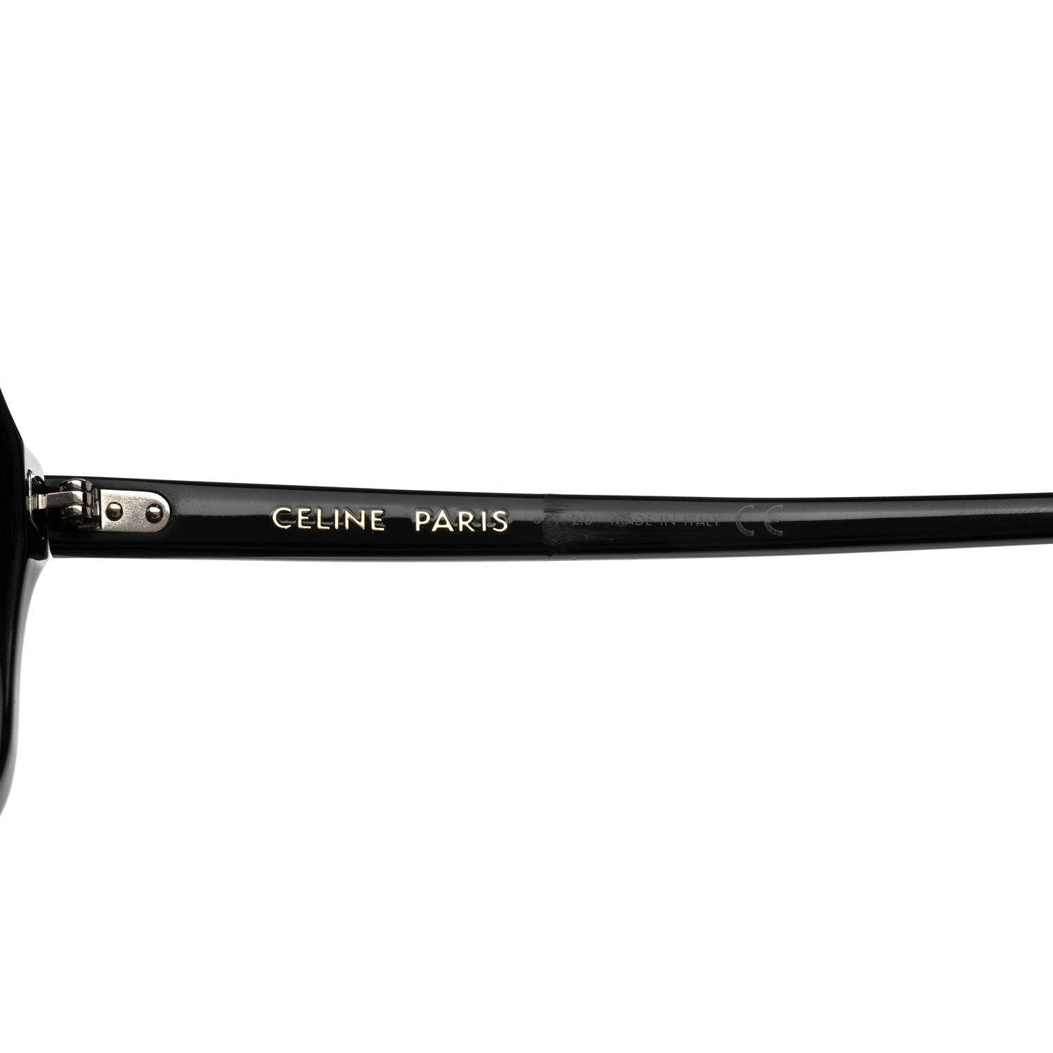 Celine Acetate Square Sunglasses CL40172U Black 7 of 8