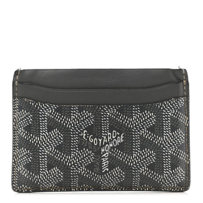 Goyard Goyardine Saint Sulpice Card Holder Grey 1 of 10