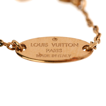 Louis Vuitton Brass Nanogram Bracelet Silver Gold 5 of 6