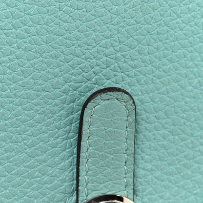 Hermes Togo Dogon Duo Wallet Bleu Atoll 12 of 14
