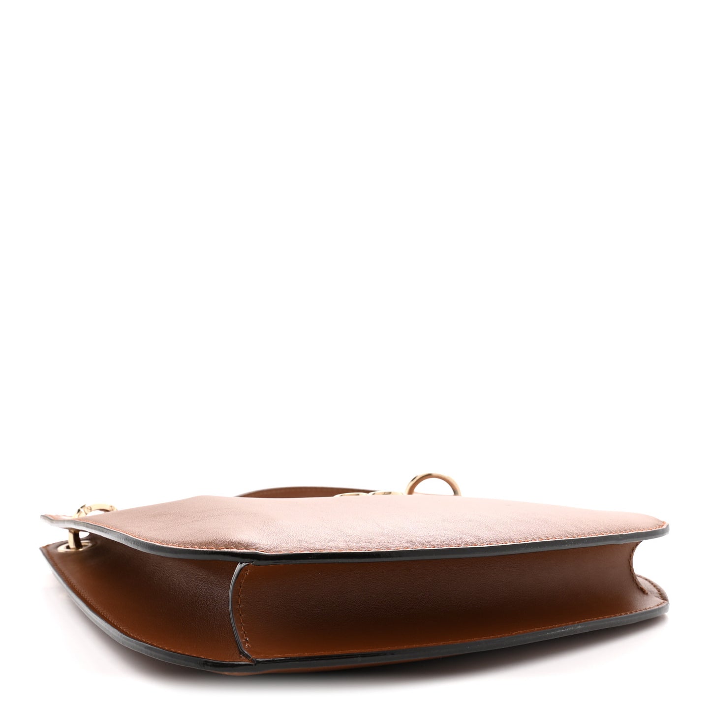 Calfskin Varenne Small Hobo Dark Tan