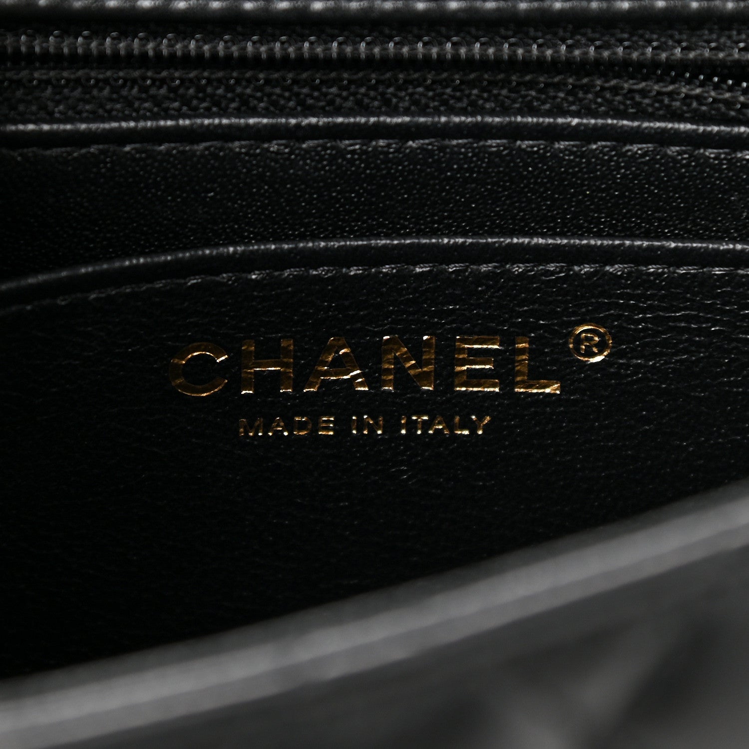 Chanel Lambskin Quilted Mini Square Flap Black 6 of 10