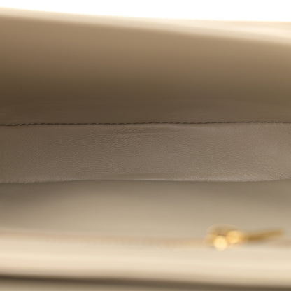 Celine Shiny Calfskin Triomphe Besace Clea Pebble 5 of 11