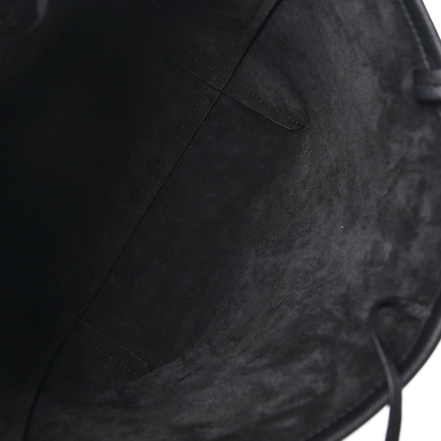 Grained Calfskin Medium Park Tote Black