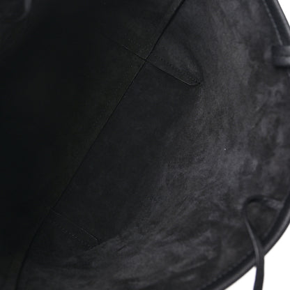 The Row Grained Calfskin Medium Park Tote Black 5 of 9