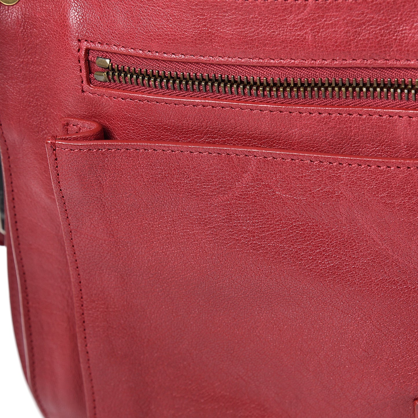 Lambskin Extra Large PS1 Satchel Chianti
