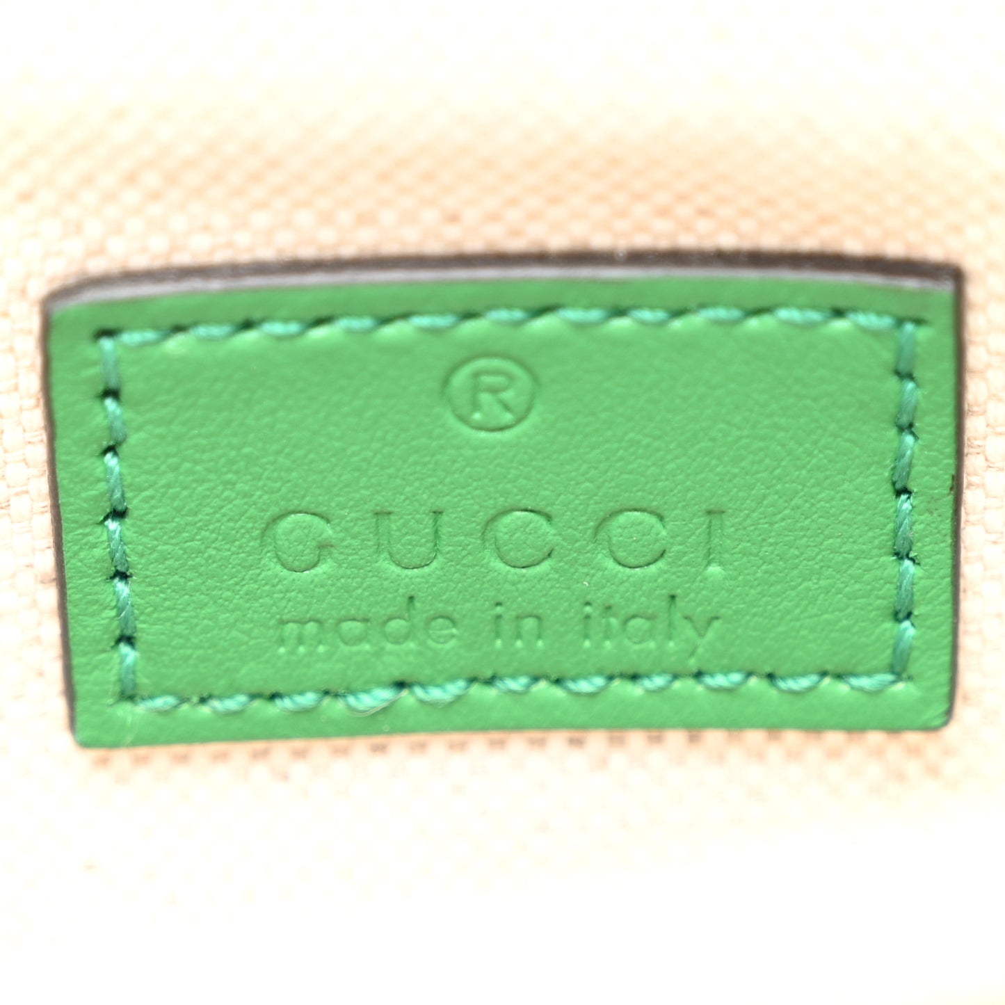Calfskin GG Matelasse Mini Boston Bag Spring Green Natural