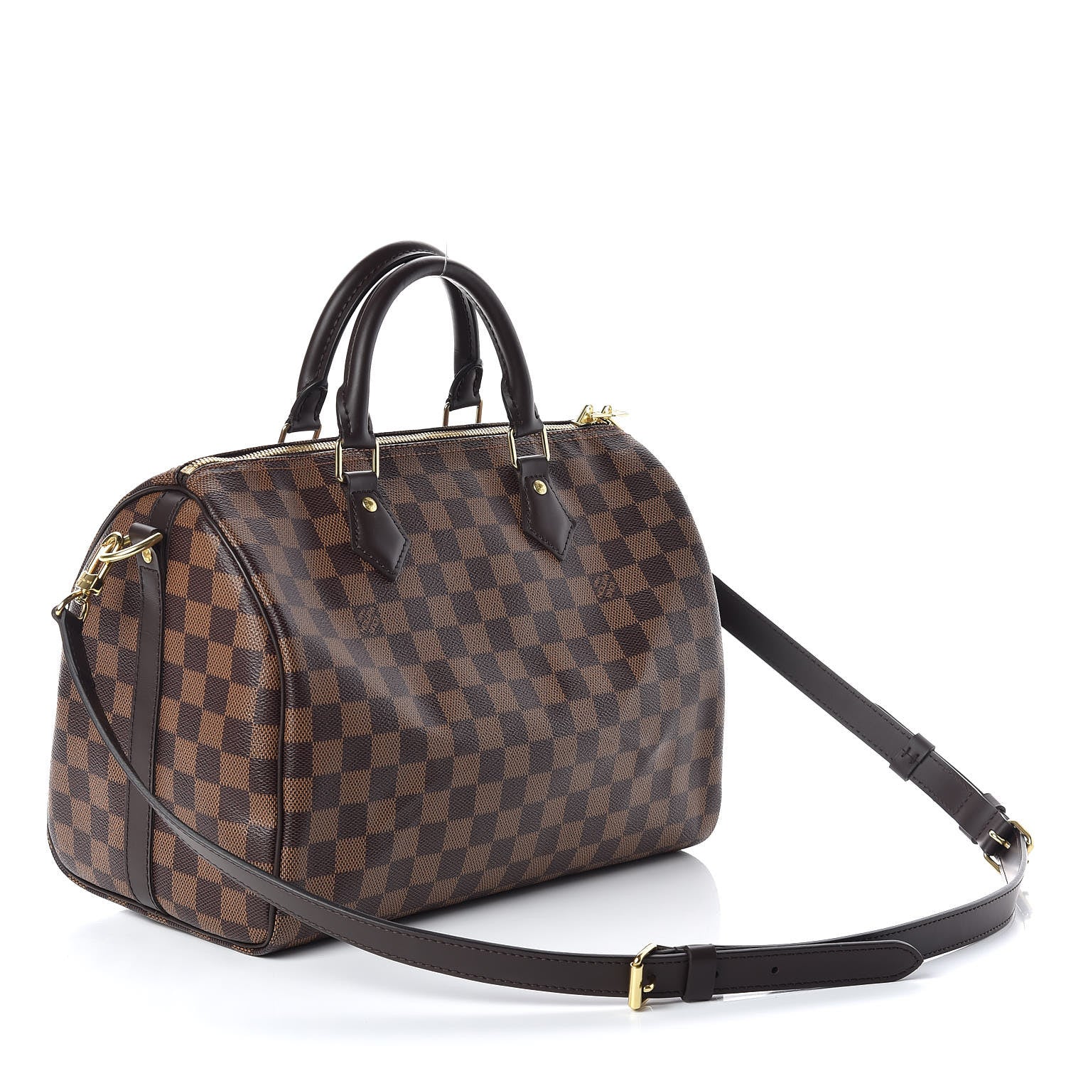Louis Vuitton Damier Ebene Speedy Bandouliere 30 3 of 10