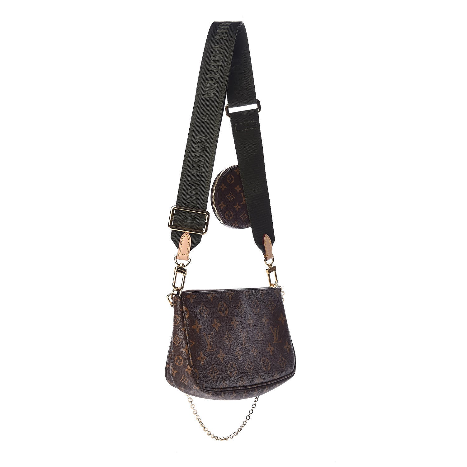 Louis Vuitton Monogram Multi Pochette Accessories Kaki 3 of 13