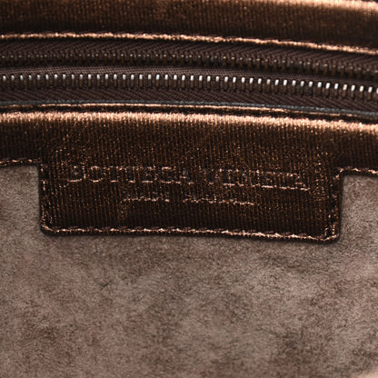 Bottega Veneta Metallic Nappa Intrecciato Large Veneta Hobo Copper 6 of 11