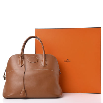 Hermes Courchevel Rigide Bolide 35 Gold 10 of 10