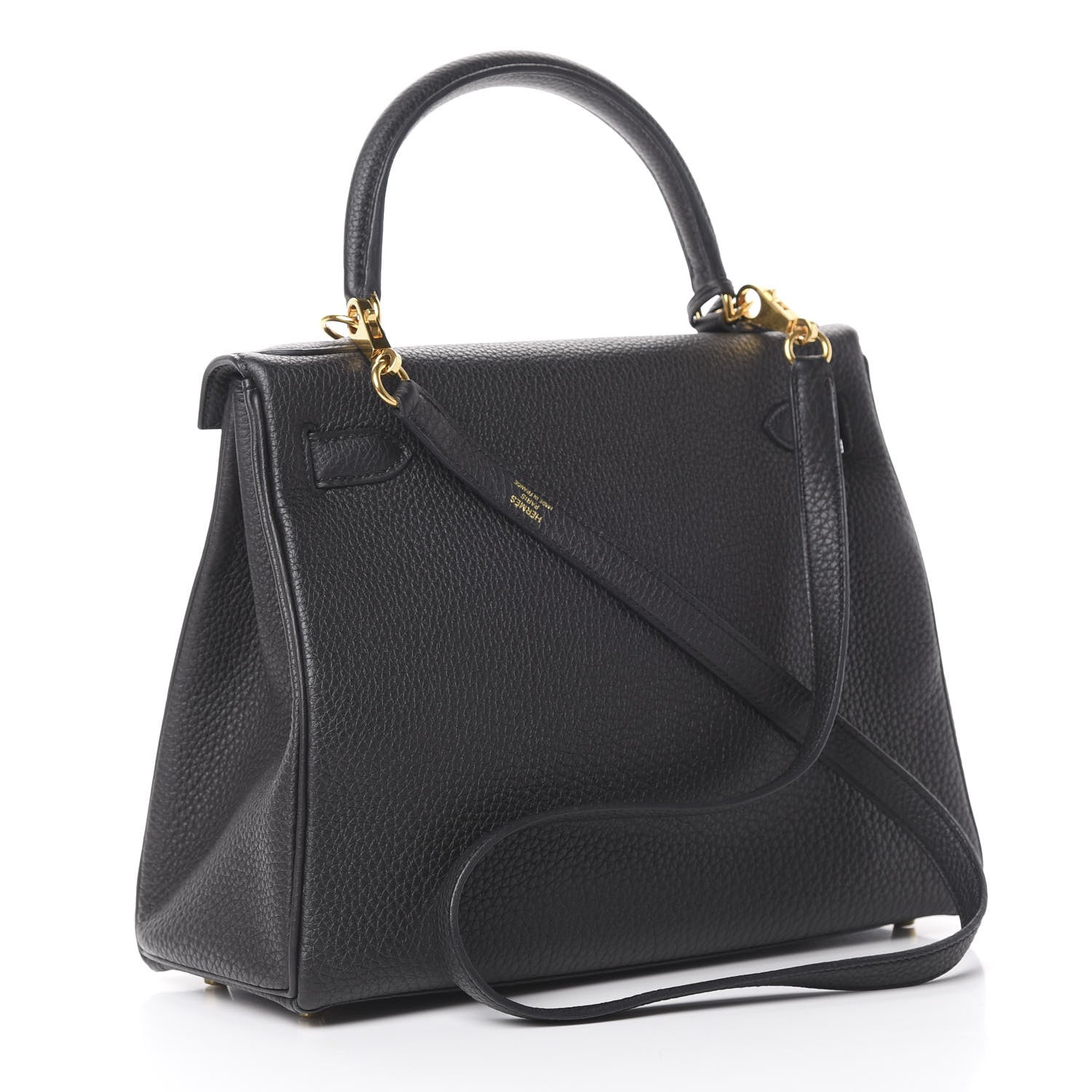 Hermes Togo Kelly Retourne 28 Black 2 of 12
