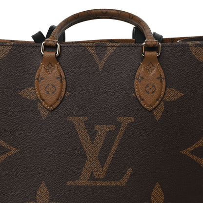 Louis Vuitton Reverse Monogram Giant Onthego MM 8 of 12