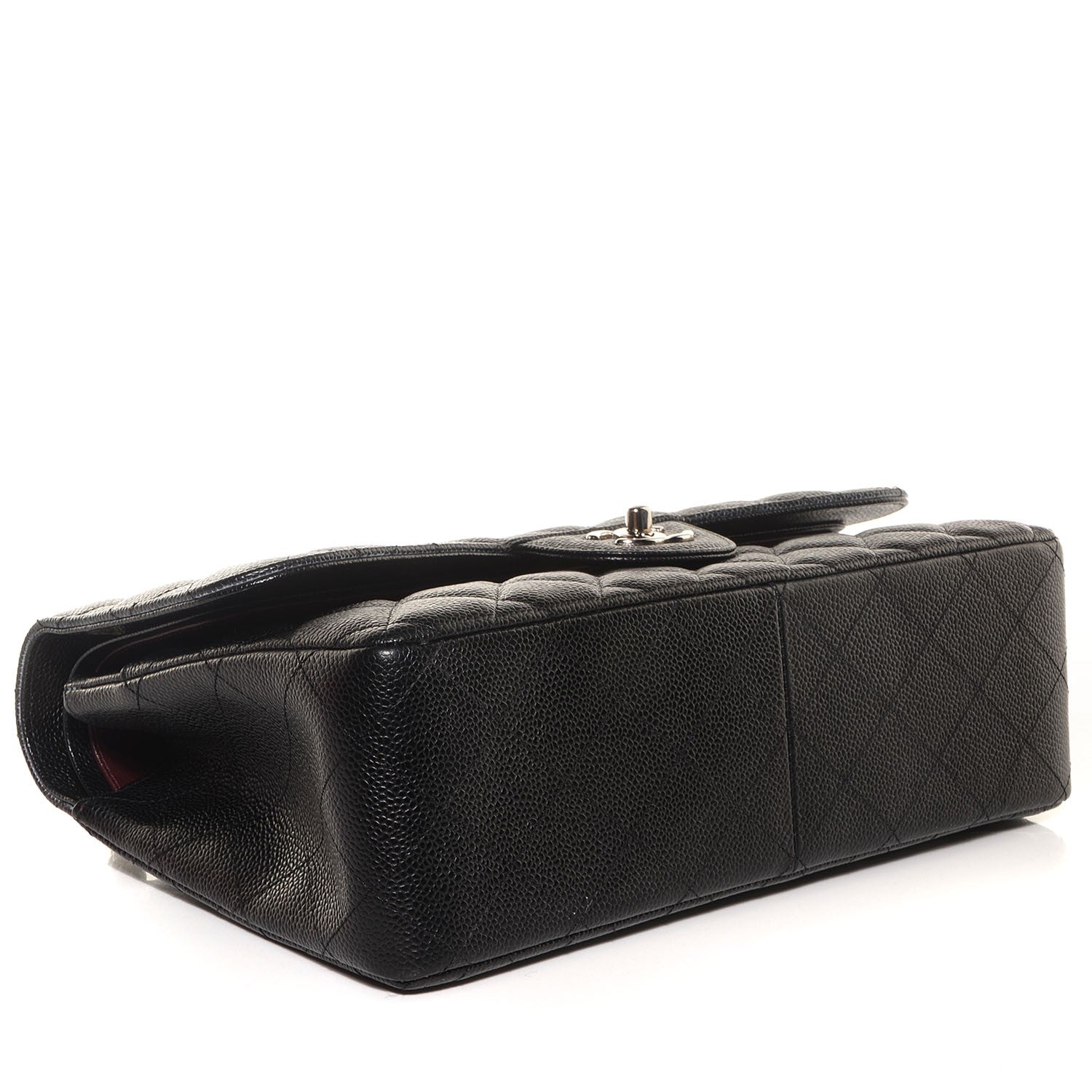 Chanel Caviar Quilted Jumbo Double Flap Black 4 of 8