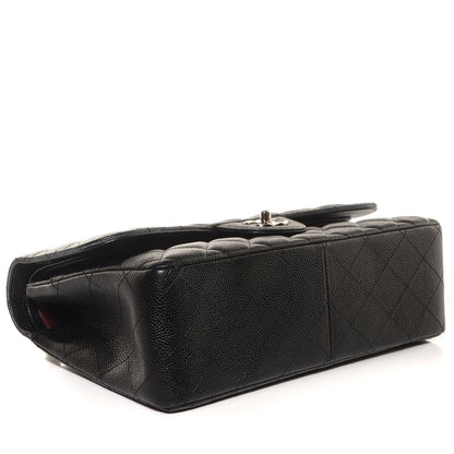 Chanel Caviar Quilted Jumbo Double Flap Black 4 of 8