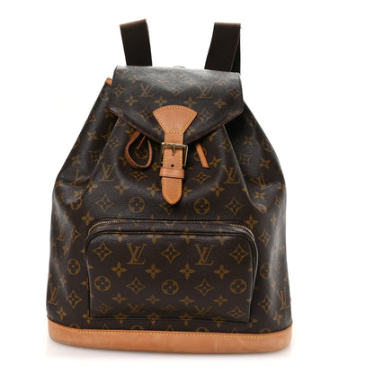 Louis Vuitton Monogram Montsouris GM Backpack 1 of 10