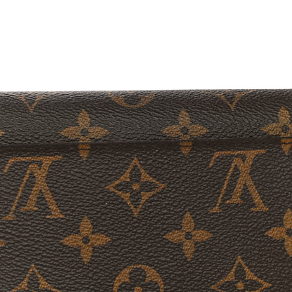 Louis Vuitton Monogram 2015 Christmas Animation Sarah Wallet Hibiscus 13 of 13