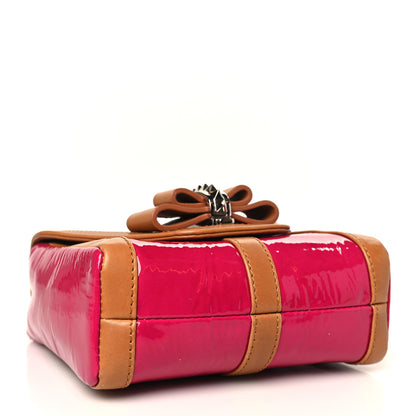 Christian Louboutin Patent Calfskin Sweety Charity Crossbody Bag Pink 4 of 9