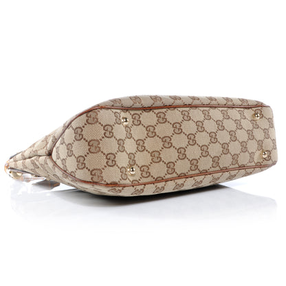 Gucci Monogram Anita Bamboo Top Handle Bag 4 of 8