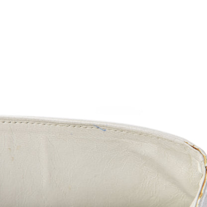 Chanel Lambskin Quilted Medium Double Flap White 12 of 21