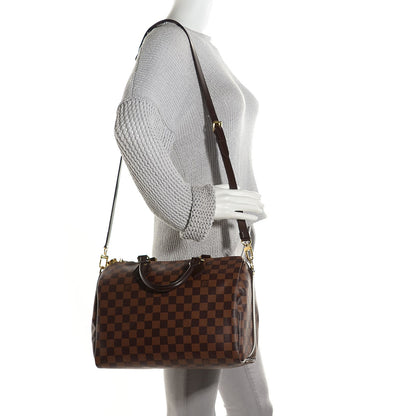 Louis Vuitton Damier Ebene Speedy Bandouliere 30 2 of 8