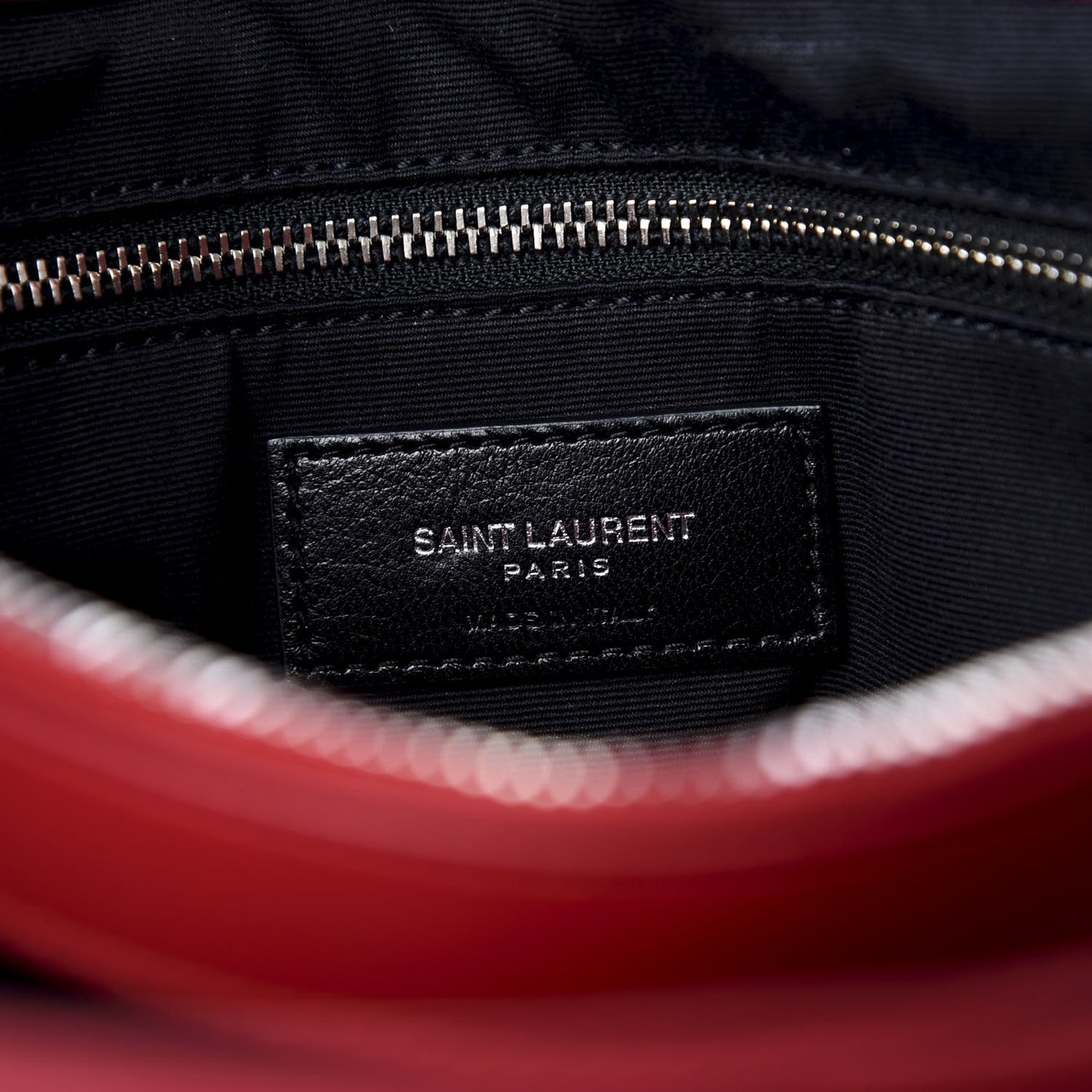 Calfskin Y Quilted Monogram Medium Loulou Chain Satchel Palissandre