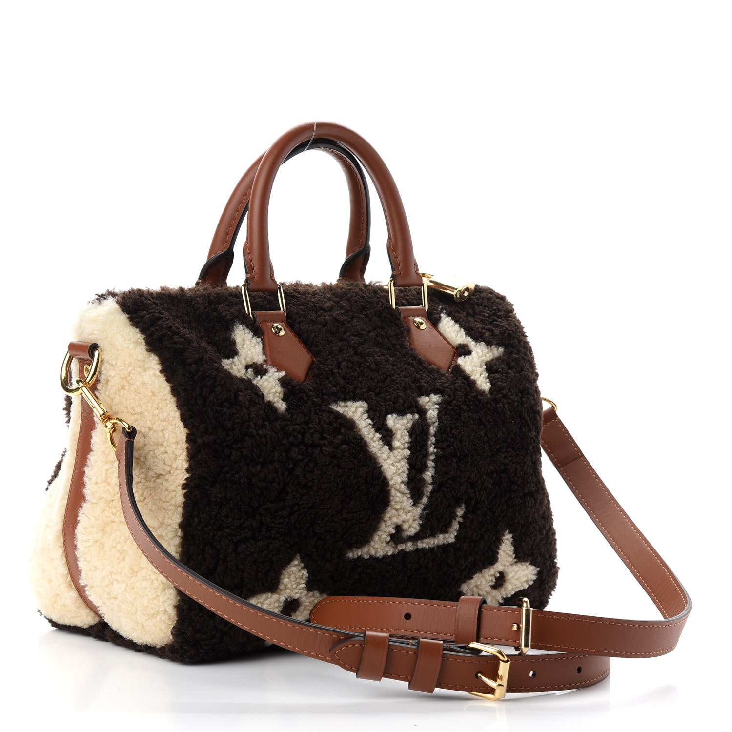 Louis Vuitton Monogram Teddy Speedy Bandouliere 25 4 of 10