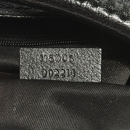 Gucci Monogram Drawstring Hobo Black 6 of 7