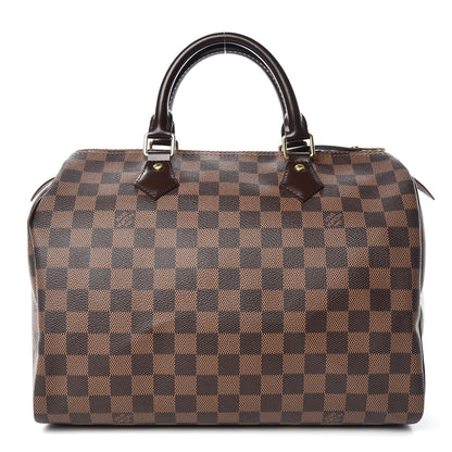 Louis Vuitton Damier Ebene Speedy 30 1 of 9