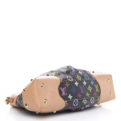 Louis Vuitton Monogram Multicolor Judy MM Black 4 of 12