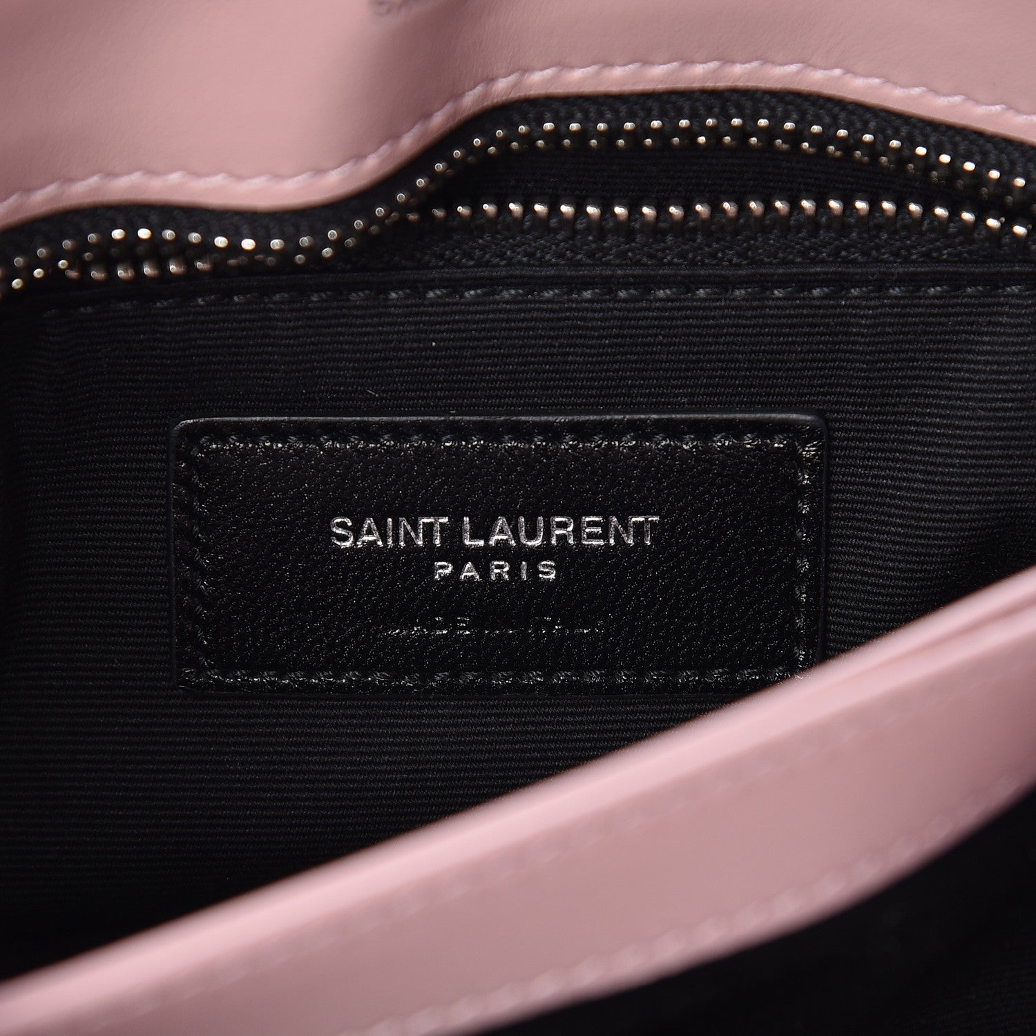 Saint Laurent Calfskin Y Quilted Monogram Toy Loulou Crossbody Bag Tender Pink 7 of 11