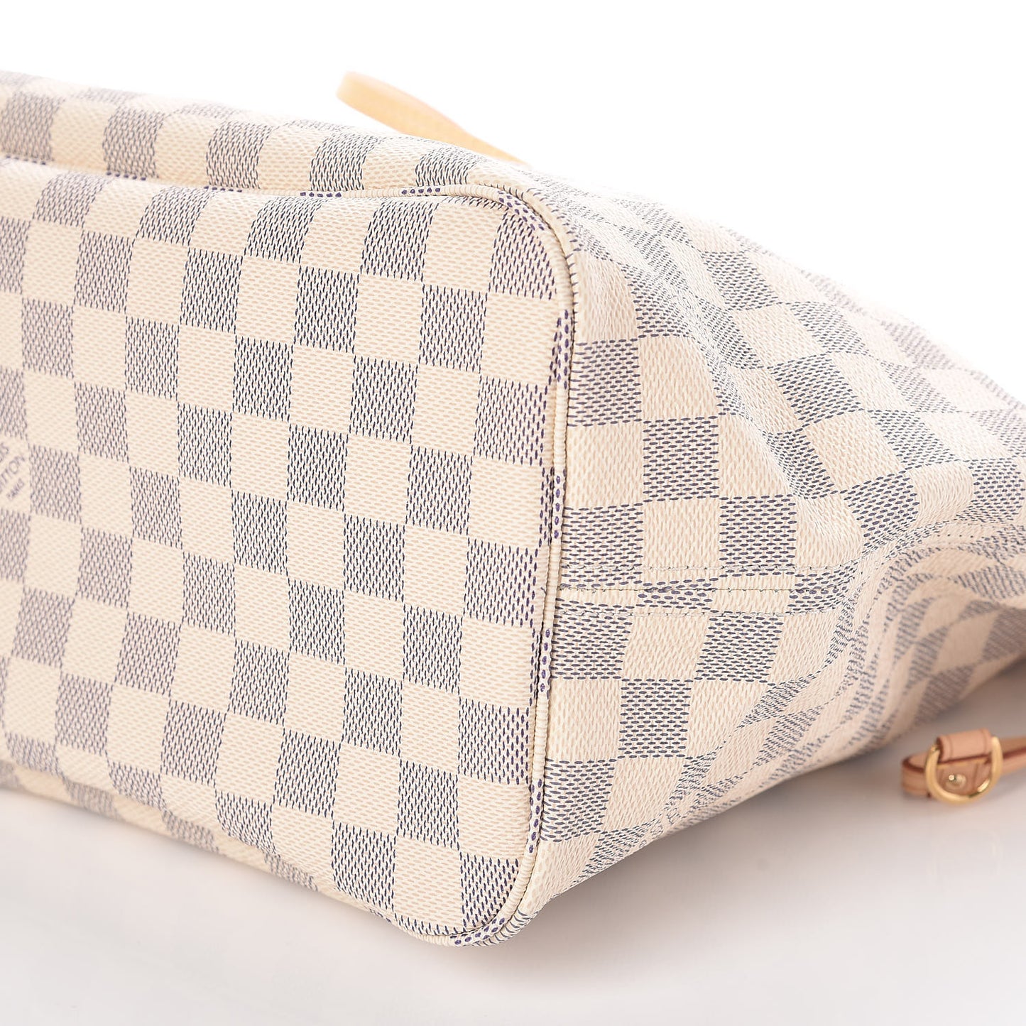 Damier Azur Neo Neverfull MM Rose Ballerine