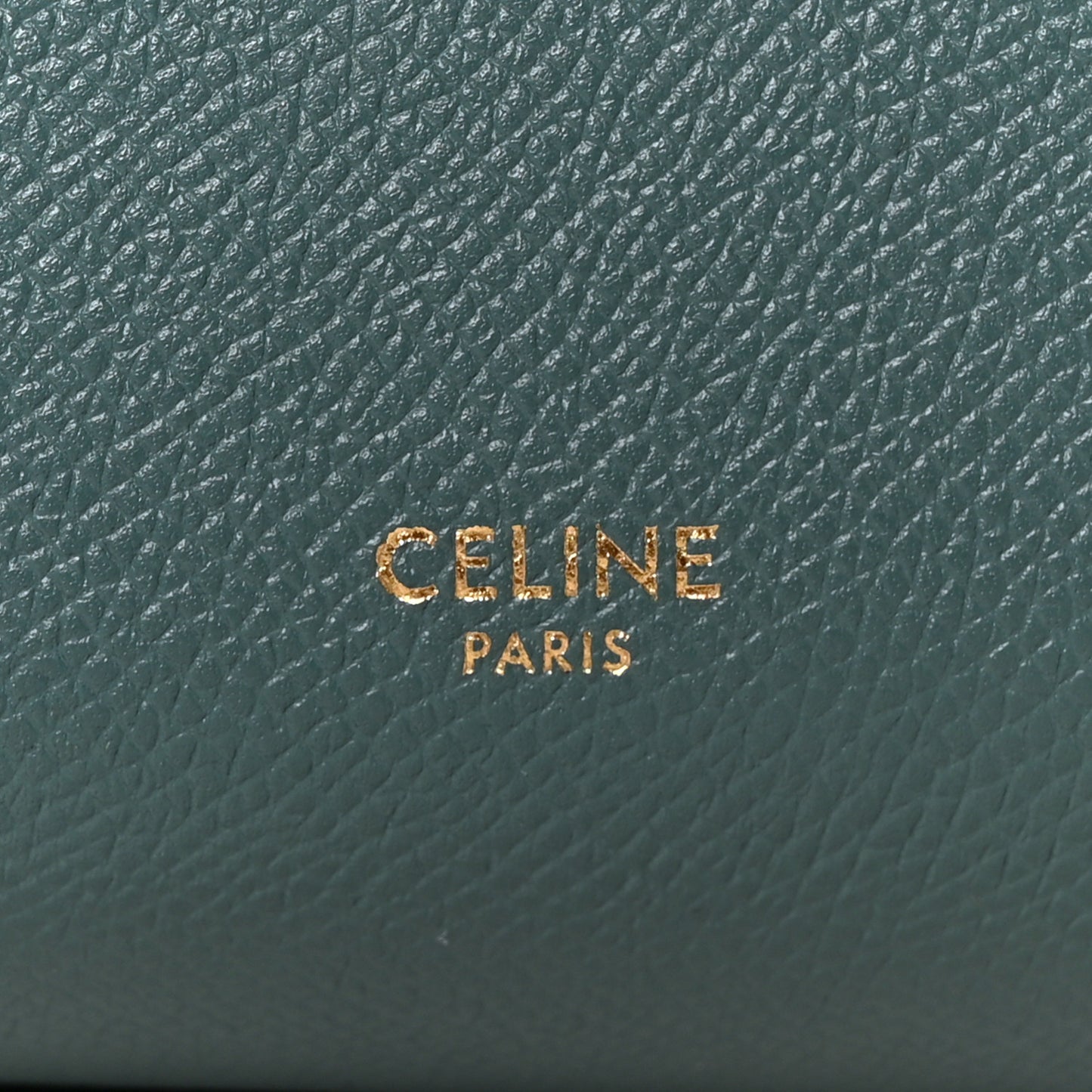 Grained Calfskin Nano Belt Bag Celadon