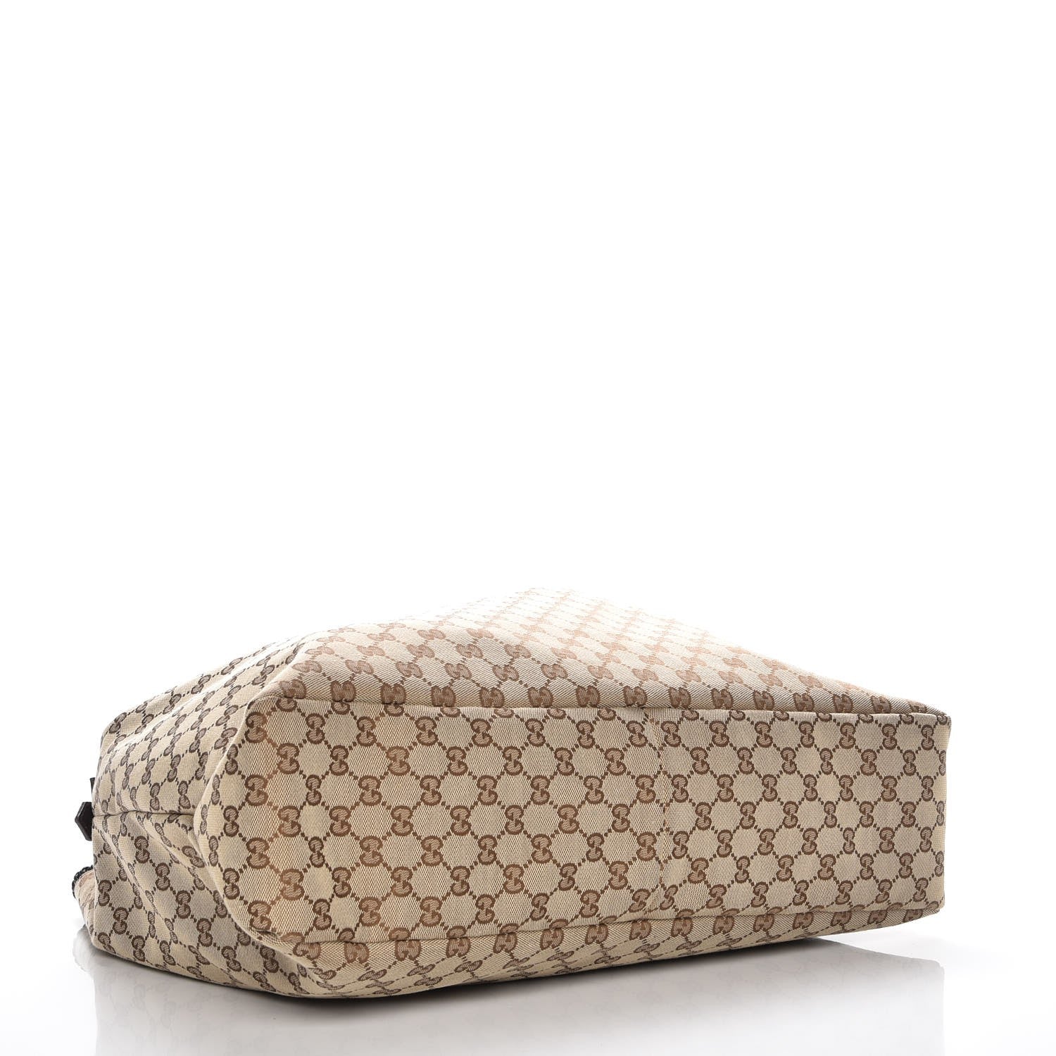 Gucci Monogram Large Horsebit Chain Hobo Dark Brown 4 of 8