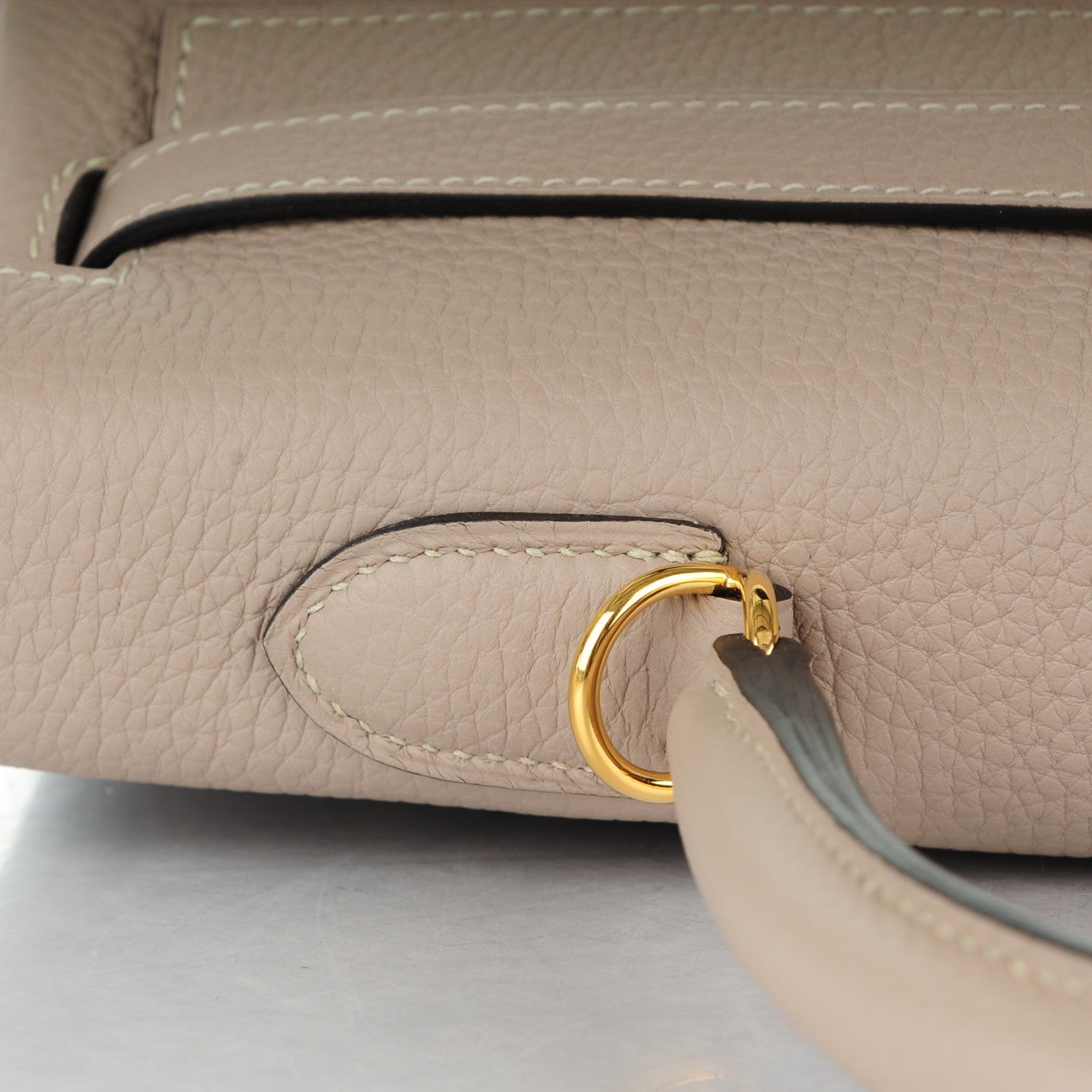 Hermes Togo Kelly Retourne 35 Gris Tourterelle 13 of 26