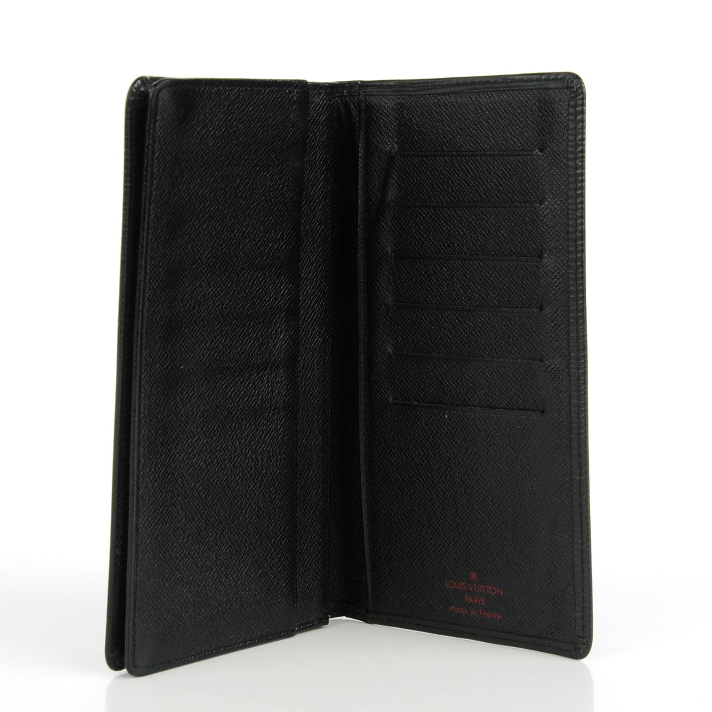 Epi Checkbook Organizer Wallet Black