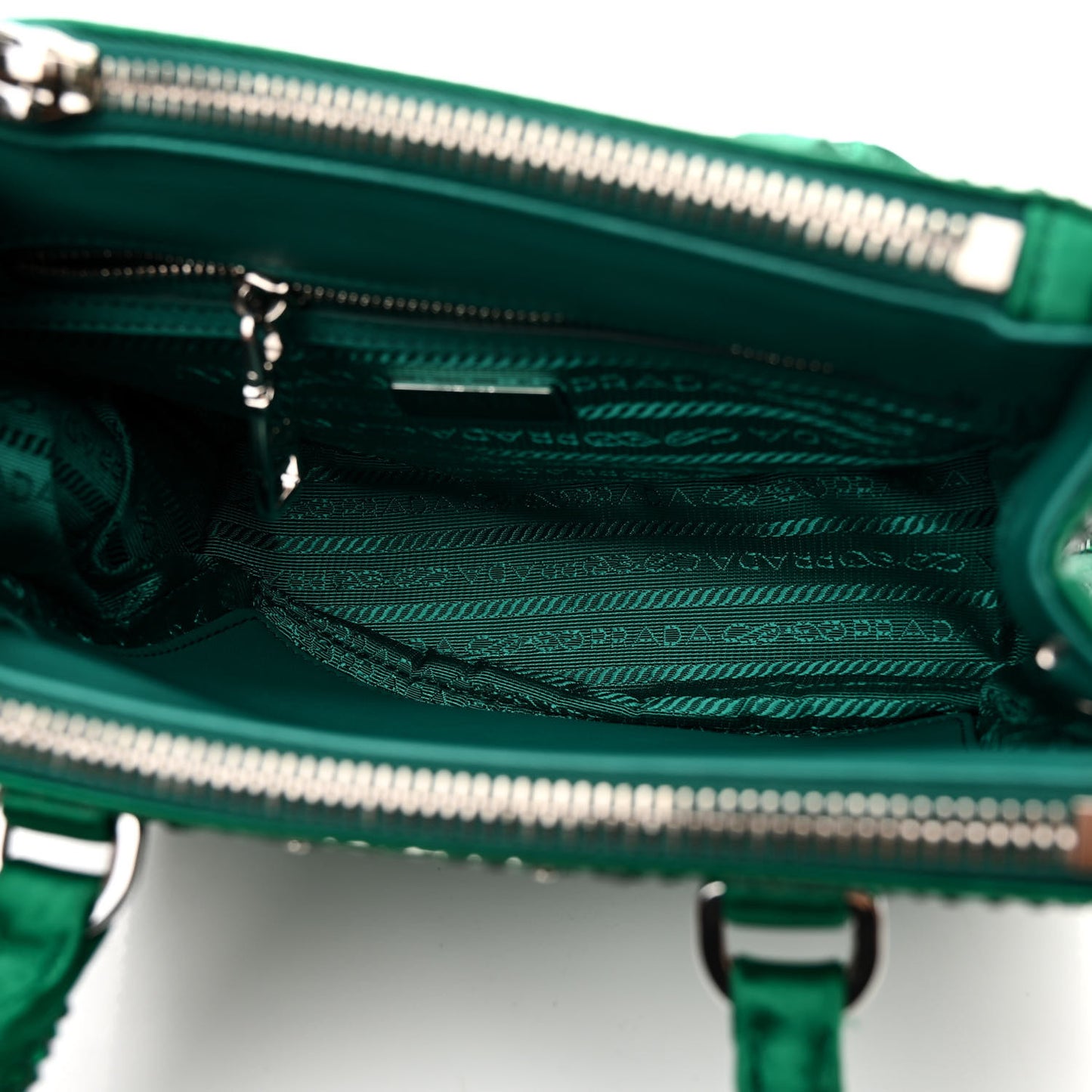 Satin Crystal Mini Galleria Double Zip Tote Mango