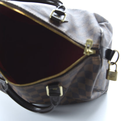 Louis Vuitton Damier Ebene Speedy Bandouliere 30 5 of 12