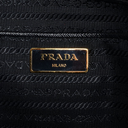 Prada Saffiano Lux Large Double Zip Tote Nero Black 6 of 12