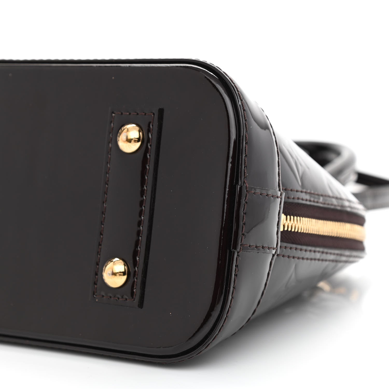 Louis Vuitton Vernis Alma BB Amarante 10 of 11