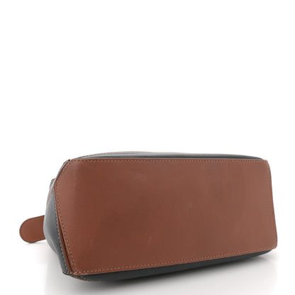 Loewe Calfskin Small Craft Puzzle Bag Tan Black 4 of 15