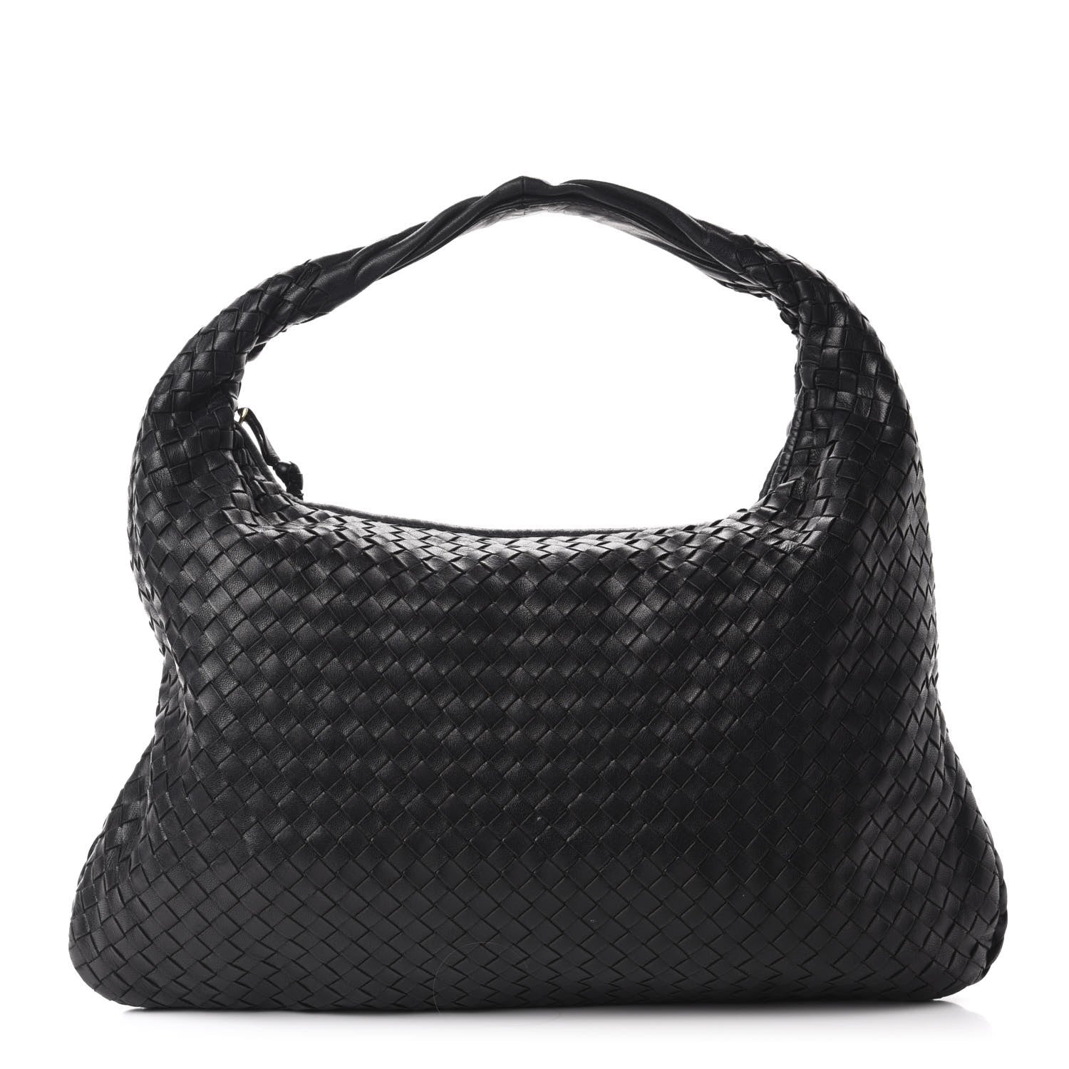 Bottega Veneta Nappa Intrecciato Veneta Hobo Black 1 of 14