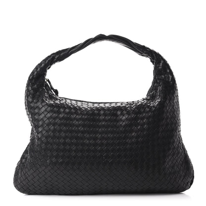 Bottega Veneta Nappa Intrecciato Veneta Hobo Black 1 of 14