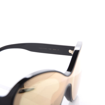 Chanel Shield Sunglasses S6222 Black Gold 5 of 7