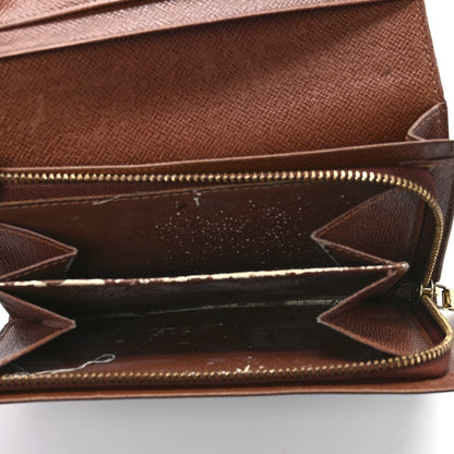 Louis Vuitton Monogram Porte-Monnaie Tresor Wallet 9 of 10