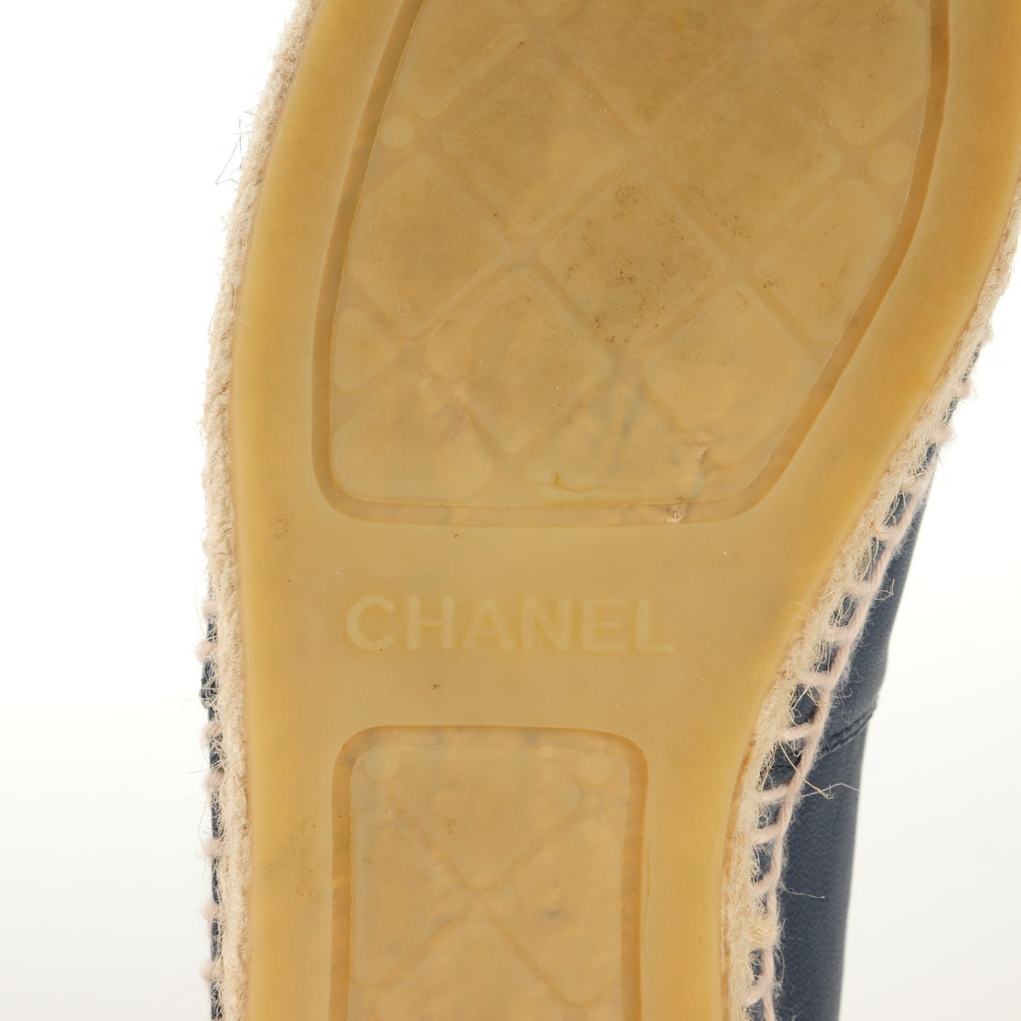 Lambskin Espadrilles 37 Dark Navy