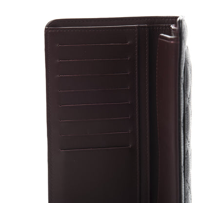 Chanel Caviar Quilted Yen Wallet Black 9 of 12