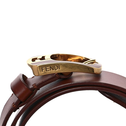 Fendi Calfskin Belt 90 36 Brown 6 of 8
