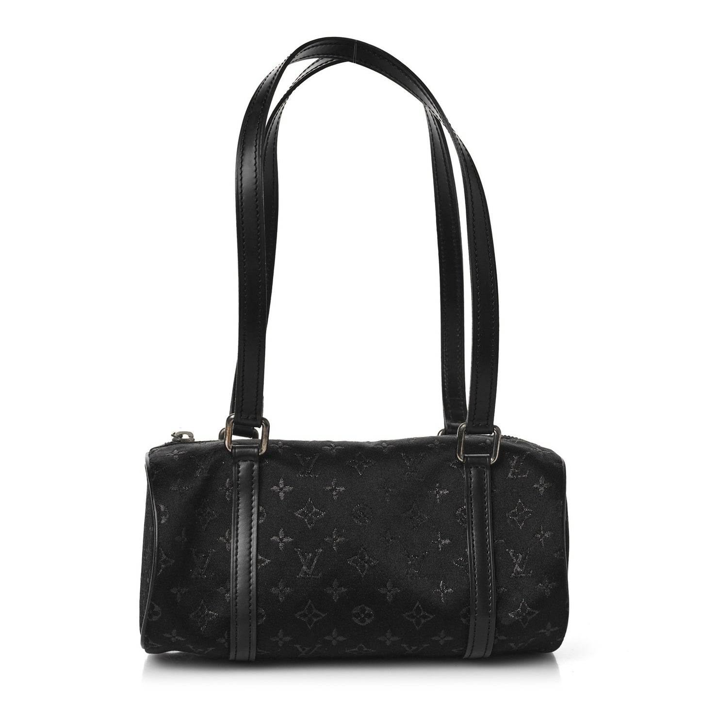 Satin Monogram Mini Papillon Black